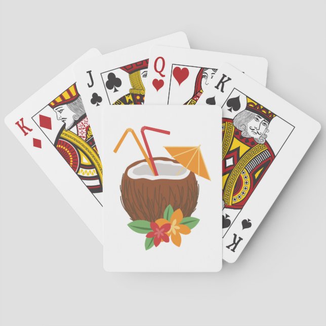 Pina Colada Spielkarten (Rückseite)