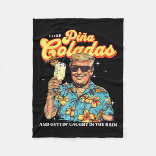 Pina Coladas Donald Trump Sommerurlaub Hawaii B Fleecedecke
