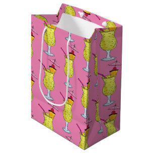 Pina Piña Colada Puerto Rico Ananas Cocktail Mittlere Geschenktüte