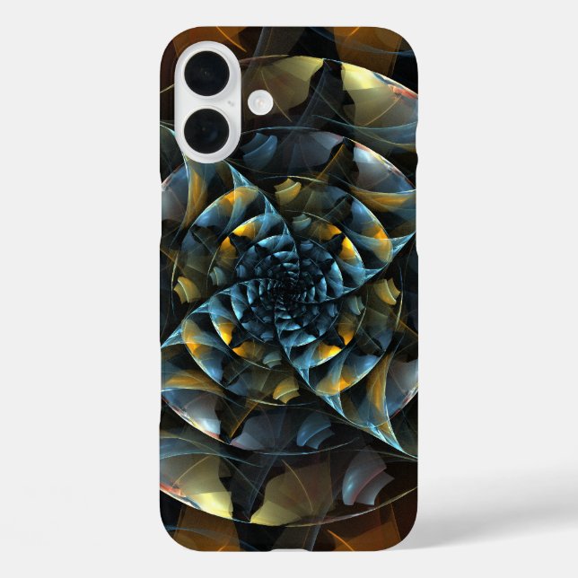 Pinacoteca Abstrakt Art iPhone 16 Plus Hülle (Rückseite)