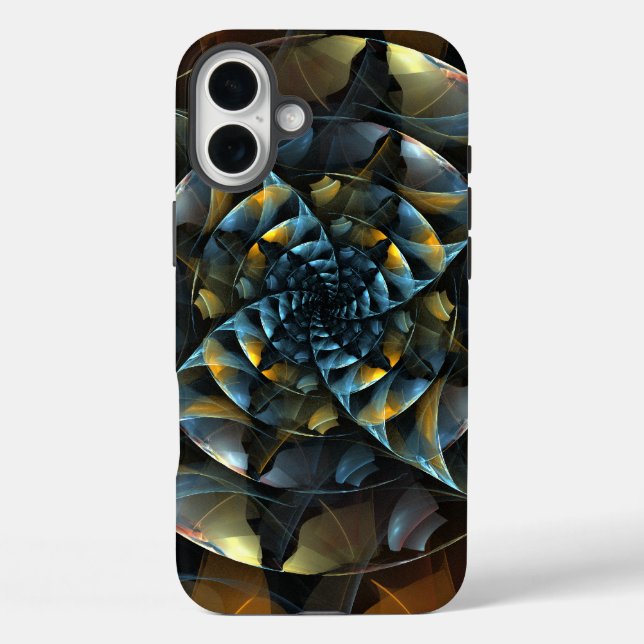 Pinacoteca Abstrakt Art iPhone 16 Plus Hülle (Rückseite)