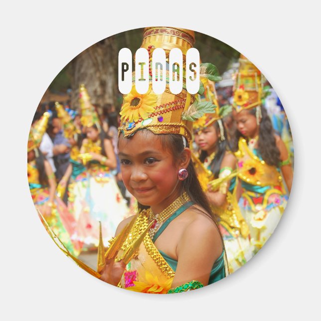 Pinas Philippinen Magnet (Vorne)