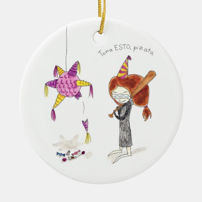 Pinata Adornos Keramikornament (Vorne)