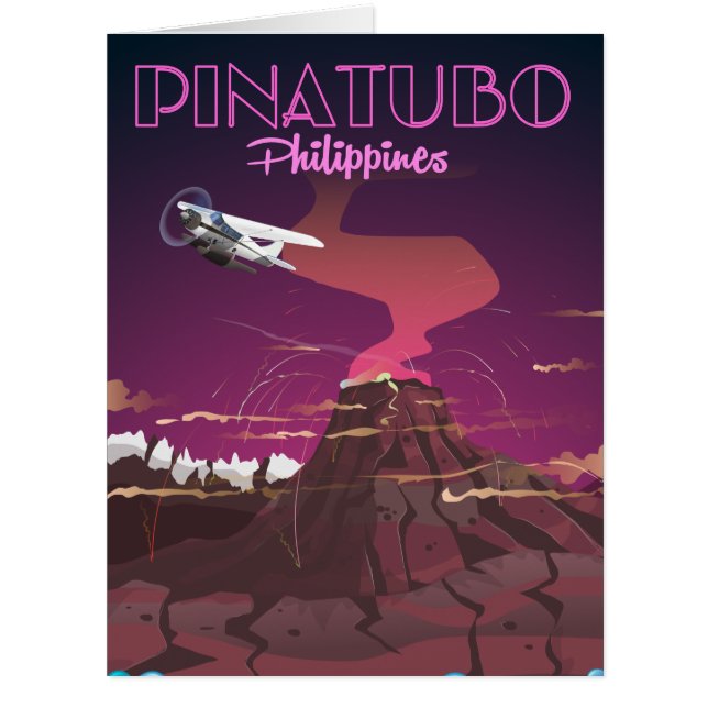 Pinatubo, Philippinen (Vorderseite)