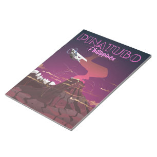 Pinatubo, Philippinen Notizblock