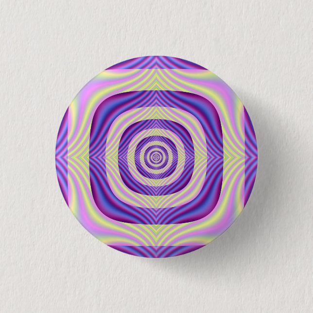 Pinback Square der Kreis Button (Vorderseite)