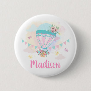 Pinback-Taste für Heißluftballon Button