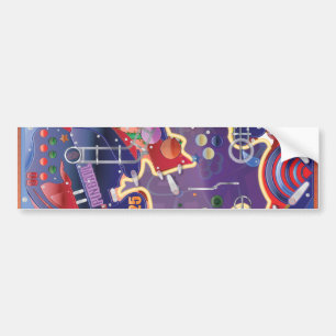 Pinball Autoaufkleber