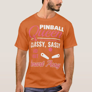 Pinball Funny Pinball Spielplatz Spielemödie T-Shirt