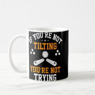 Pinball Gaming Experte Pinball Machine Gamer Kaffeetasse