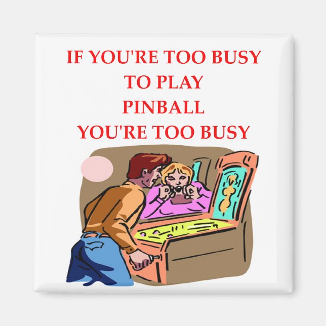 PINBALL MAGNET (Vorne)