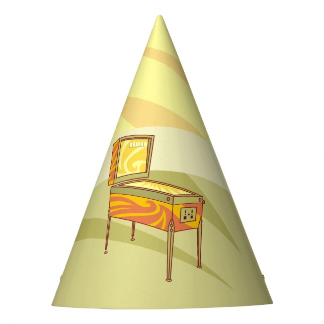 Pinball Partyhütchen (Vorderseite)
