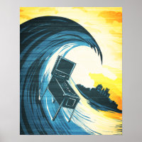 Pinball-Surfmaschine