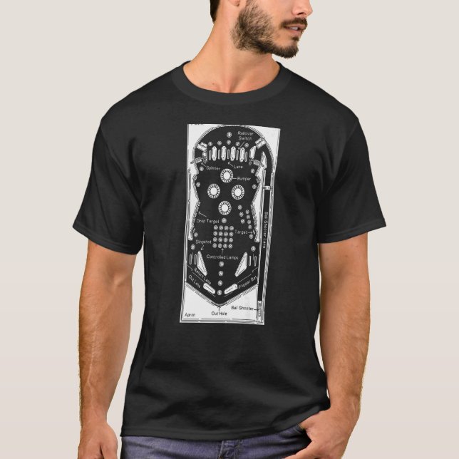 Pinball T-Shirt (Vorderseite)