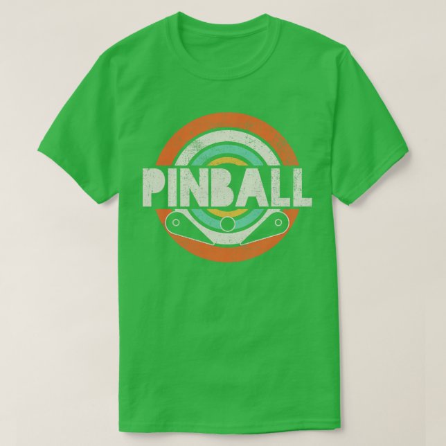 Pinball Vintag T-Shirt (Design vorne)