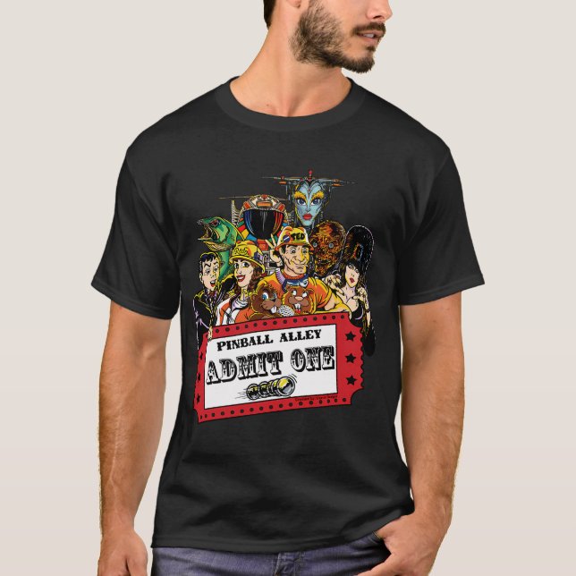 Pinball Wizards T-Shirt (Vorderseite)