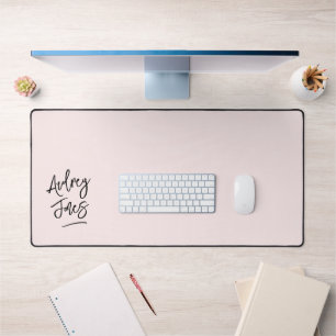 Pinceau de la fille Monogramme rose