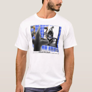 Pinceau drôle de Faucheuse avec T-shirt de la Mort