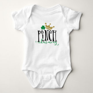 Pinch Charming St. Patricks Day Niedlich Boy Baby Strampler