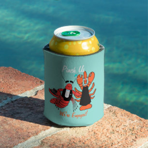 Pinch Uns Wir sind Verlobung Crawfish Boil Party Dosenkühler