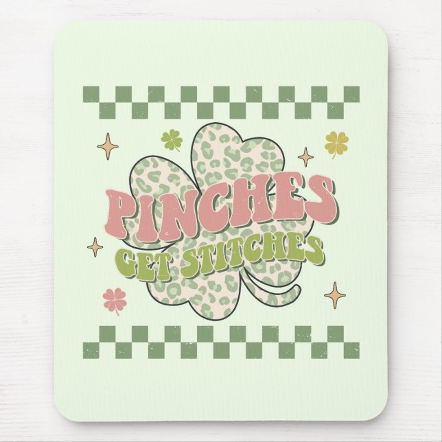 Pinches erhalten Stitches Mousepad (Vorne)