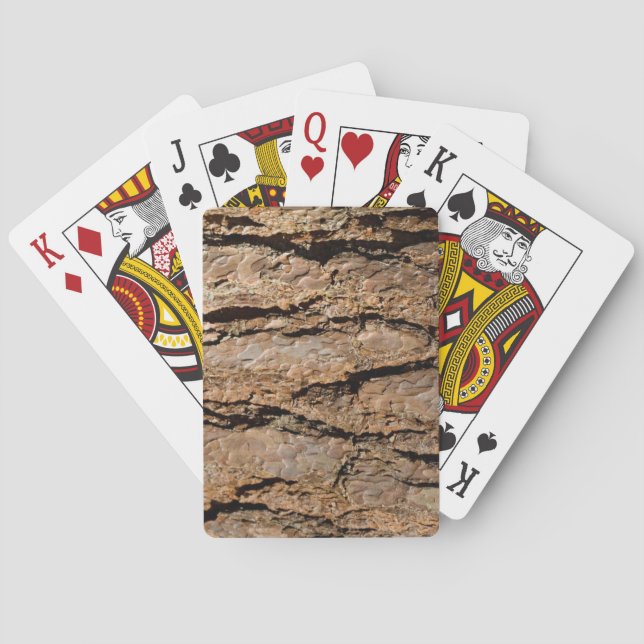 Pine Bark Playing Cards Spielkarten (Rückseite)
