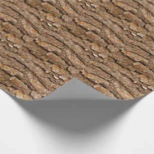 Pine Bark Texture Geschenkpapier