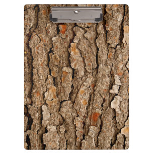 Pine Bark Texture Klemmbrett