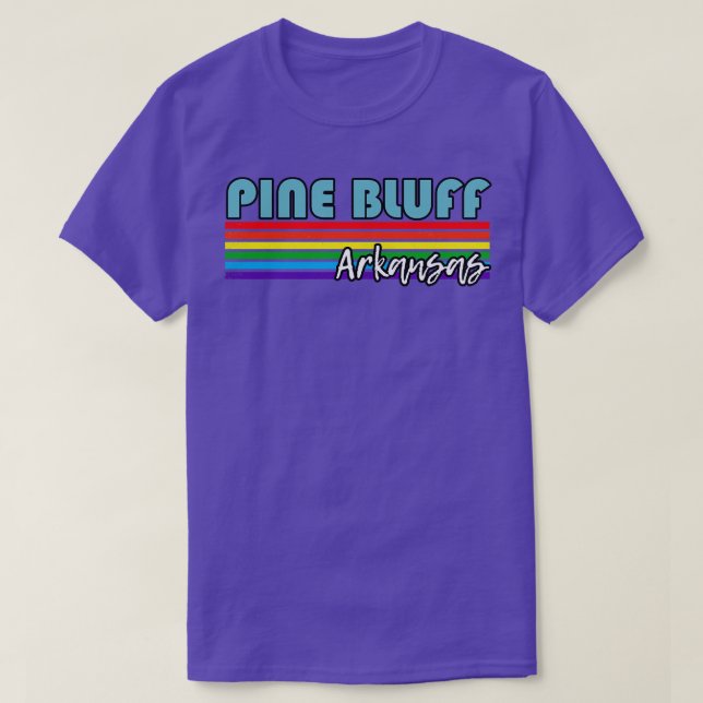 Pine Bluff Arkansas Pride Pine Bluff LGBT Geschenk T-Shirt (Design vorne)
