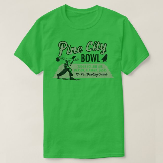 Pine City Bowl TShirt (Design vorne)