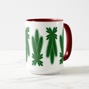 Pine Comet 15oz. Tasse - Maroon