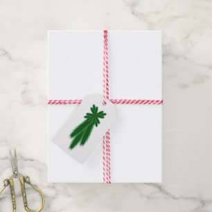 Pine Comet-Geschenketiketten Geschenkanhänger