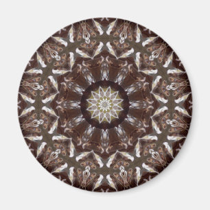 Pine Cone Kaleidoscope Magnet