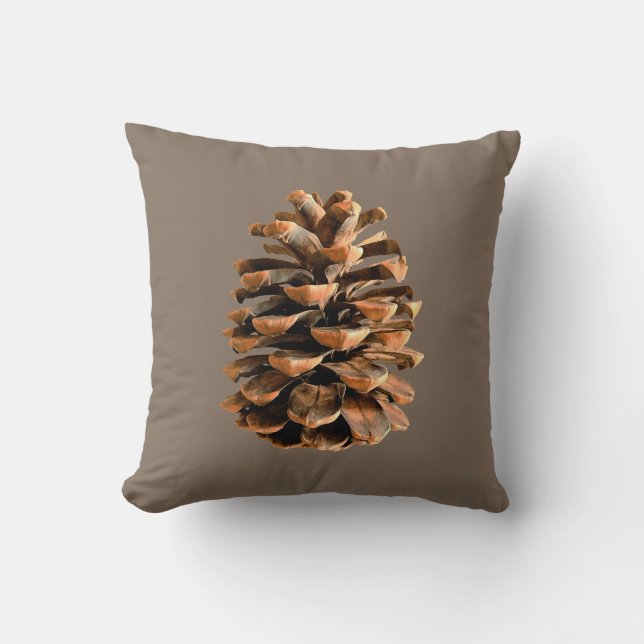 Pine Cone Kissen (Vorderseite)