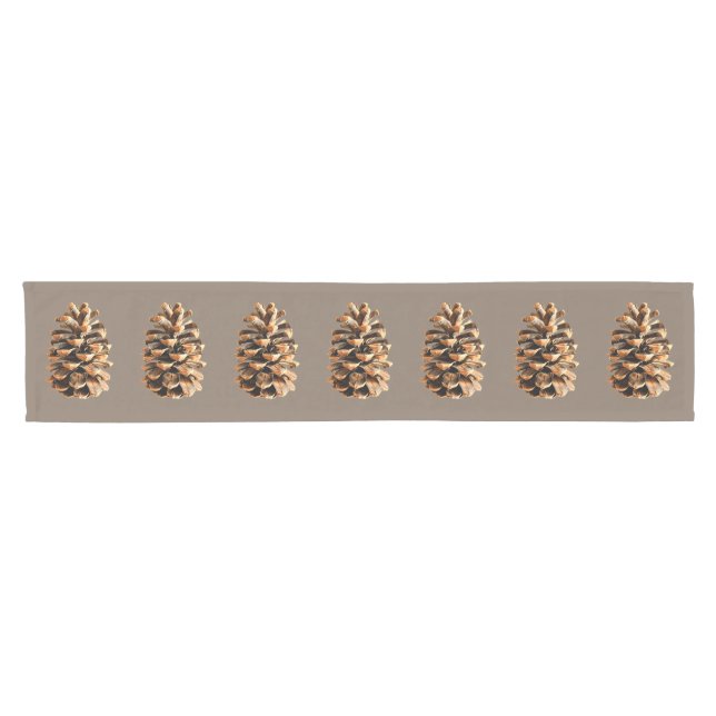 Pine Cone Kurzer Tischläufer (Horizontal)