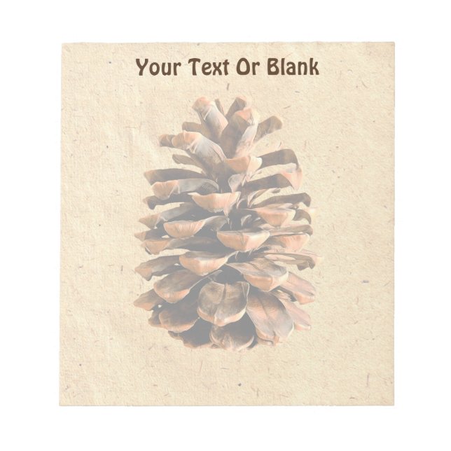 Pine Cone Notizblock (Vorderseite)