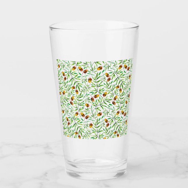 Pine Cone Pattern Glas (Vorderseite)