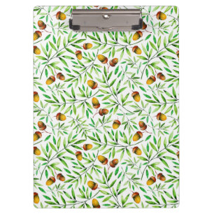 Pine Cone Pattern Klemmbrett