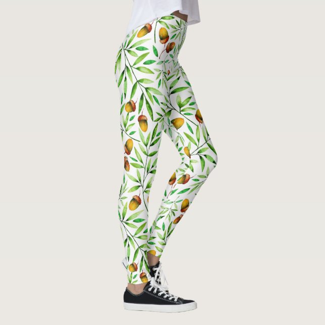 Pine Cone Pattern Leggings (Rechts)
