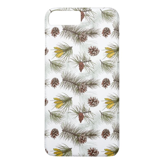 Pine Cones Herbst Case-Mate iPhone Hülle (Rückseite)