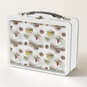 Pine Cones Herbst Metall Brotdose