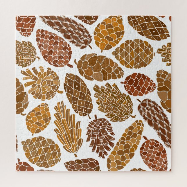 Pine cones Musterbeispiel. (Vertikal)