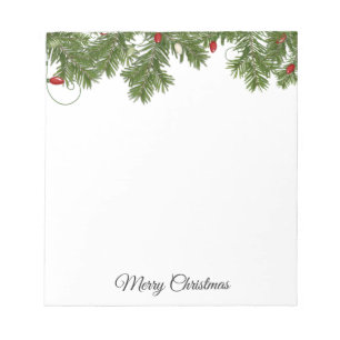 Pine de Noël Bloc-notes