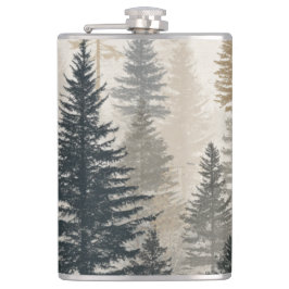 Pine Forest Flachmann