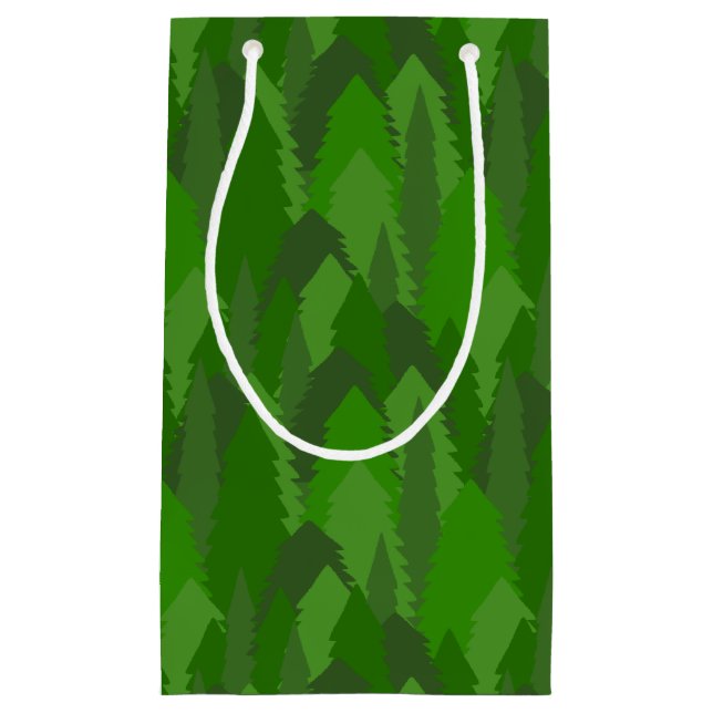 Pine Forest Kleine Geschenktüte (Vorderseite)
