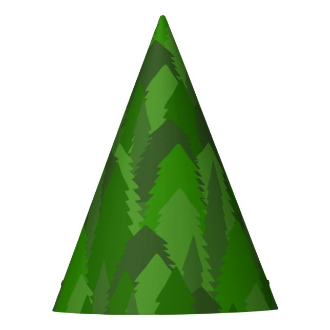 Pine Forest Partyhütchen (Vorderseite)