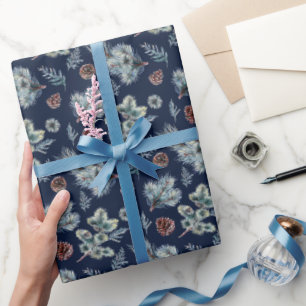 Pine Fur Weihnachtsgeschenk für einen schönen Urla Geschenkpapier