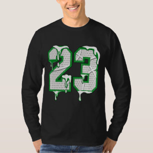 Pine Green 3s T-Shirt zu Nummer 23 Tropfen 3 Pine 