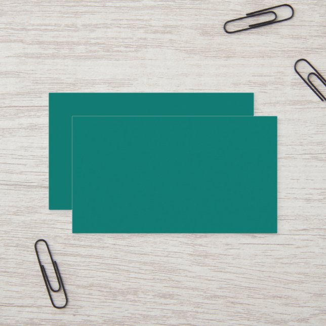 Pine Green Business Card Visitenkarte (Vorderseite/Rückseite Beispiel)