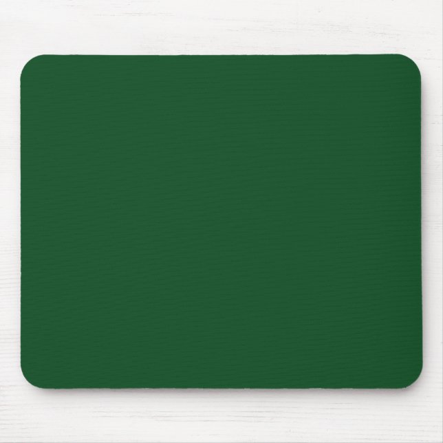 Pine Green (feste Farbe) Mousepad (Vorne)